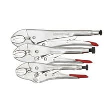 Image of Gedore RED Locking Pliers Set 7-12" 3 Pieces 35-60 mm