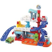 Image of VTech Toot-Toot Drivers Fix & Fuel Garage, Car Tracks Kids With Lights And