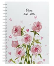 Image of Page a Day/ Day to Page Mid-Year Academic Daily Planner Diary 2026-27 | A4 & A5