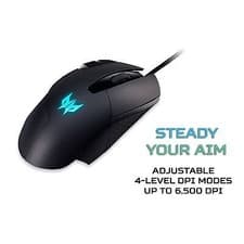 Image of Acer Predator Cestus 315 Gaming Mouse Optical USB-A 6500 DPI 8 Buttons Wheel