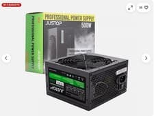Image of JUSTOP 500W 12V 120mm Professional Power Supply ATX-500CB PC Build Computer PSU