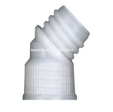 Image of 12 x 45 Degree Angled Silicone Sealant Nozzle C3 Cartridge Tube 290 300 310 ml