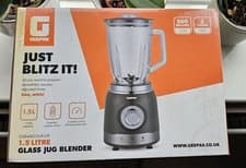 Image of Geepas GSB44022UK-GR 1.5L Glass Jug Blender - Powerful Kitchen Appliance