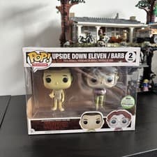 Image of Funko Pop 2pack Stranger Things Upside Down Eleven & Barb 2017 Exclusive Figure