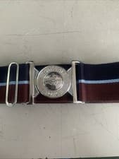 Image of BRITISH RAF ATC CADETS STABLE BELTS ROYAL AIR FORCE AIR CADET SMALL / MEDIUM