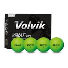 Image of New Volvik Vimat Matt Green Golf Balls Soft Feel Distance Inc FREE Srixon Gift