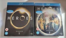 Image of Heroes Season 1 & 2 Blu-ray 2008, Hayden Panettiere Brand New SEALED