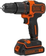 Image of BLACK+DECKER BCD700S1K-GB 18V Cordless 2 Gear Hammer Drill
