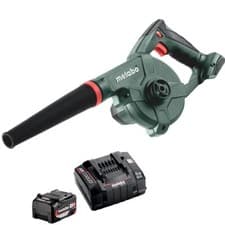 Image of Metabo AG 18 18V Cordless Leaf Blower with 1 x 4.0Ah Battery & Charger