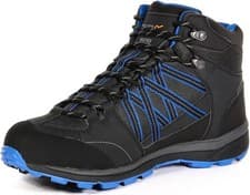 Image of Regatta Mens Samaris Walking Boots. Ash/Oxford Blue