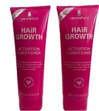 Image of 2X250ML LEE STAFFORD HAIR GROWTH ACTIVATION CONDITIONER VEGAN FRIENDLY