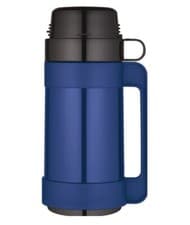 Image of Thermos Mondial Insulated Glass Wall Thermal Drinks Travel Flask 1 Cup Soup 500m
