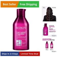 Image of Redken Color Extend Magnetics Shampoo For Color-Treated Hair - Gently Cleanse...