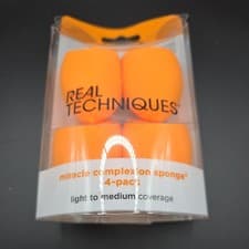 Image of Real Techniques PACK OF 4 Miracle Complexion Sponges Light To Medium Coverage