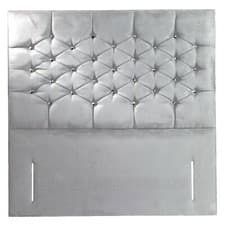 Image of Headboard Kensington Plush Velvet 50" Floor Standing Bed - All Sizes & Colours