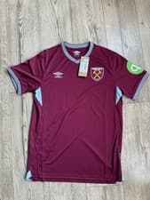 Image of West Ham Utd Home Shirt Brand New 25/26 Medium Official Product Unsponsored