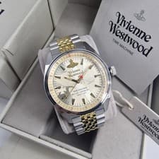 Image of Vivienne Westwood VV251WGSG Sydenham Ladies Gold Watch New With Gift Box & Tags!