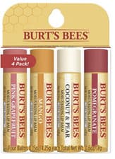 Image of Burt's Bees 100% Natural Moisturizing Lip Balm (Variation) 4 Tube Gift Pack