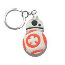 Image of Star Wars BB8 Keyring Key Ring Key Chain Travel Dangle Gift Idea Cute Character