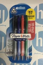 Image of Newell Brands-Paper Mate Flexgrip Gel Asst PK4 NEW