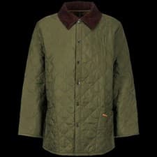 Image of BARBOUR LIDDESDALE QUILT JACKET COAT OLIVE BRAND NEW BNWT MEDIUM M