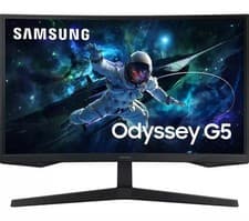 Image of SAMSUNG Odyssey G5 Quad HD 27" Curved Gaming Monitor