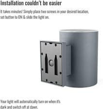 Image of Solarcentre® Grantham up and down Outdoor Solar Powered Wall Light