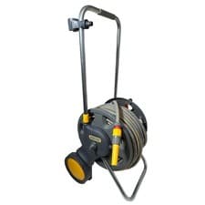 Image of Hozelock Assembled Hose Cart with Hose Garden Watering 50 Metres / 160 Feet