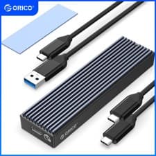 Image of ORICO M.2 NGFF SATA NVMe SSD Enclosure External M.2 Case USB3.1 Type-C Converter