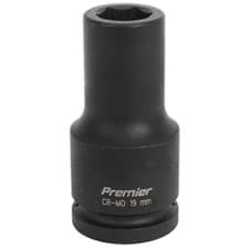 Image of Sealey Impact Socket 19mm Deep 3/4"Sq Drive