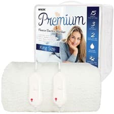 Image of Electric Blanket Single Double King Super King Size Machine Washable Mylek