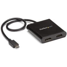 Image of StarTech com USB C to Dual HDMI Adapter USB Type C Multi Monitor MST Hub Dual 4K