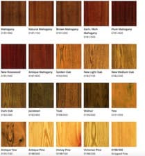 Image of Morrells Light Fast Wood Stain Spirit Based Stain Fast Dry Easy Application