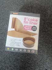 Image of TOASTABAGS 8" CAKE TIN LINER TWIN PACK X 14 BRAND NEW 28 LINERS IN TOTAL