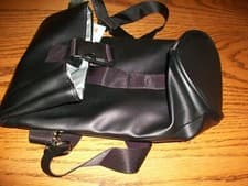 Image of Typhoon Pure Vegan Leather Bottle Bag Black--NWT-Ships FREE