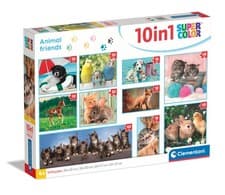 Image of Clementoni 20283 Jigsaw 10 in 1 Friends (60+2x48+4x30+3x18 Pieces) - (US IMPORT)