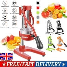 Image of Manual Fruit Juicer Commercial Grade Citrus Juicer Hand Press Juice Squeezer UK