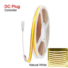 Image of 12V 24V LED COB Free Cut Strip 5M 10M 20M 528/720 Leds Flexible Light Tape 3000K