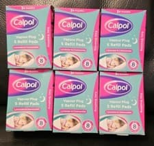 Image of Calpol Vapour Plug 5 Refill Pads - Lavender & Chamomile X 6 Boxes