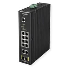 Image of D-Link DIS 200G-12PS Switch Managed 10 x 10/100/1000 (8 PoE+) + 2 DIS-200G-12PS