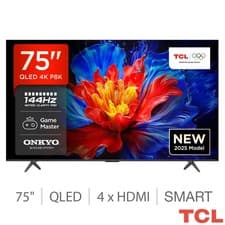 Image of TCL 75P8K-UK 75 Inch QLED TV