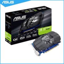 Image of Asus PH-GT1030-O2G Graphics GeForce GT 1030 2GB Phoenix Fan DVI Video Card