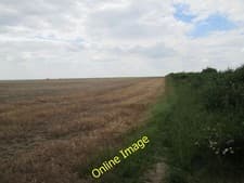 Image of Photo 12x8 Fallow field edge from The Ridgeway Ashbury/SU2685 c2014