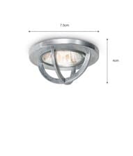 Image of Garden Trading Chamonix Spotlight Zinc