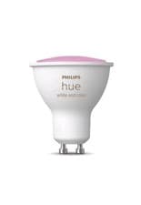 Image of Philips Hue GU10 Smart Spotlight 1 bulb White & Colour Ambiance 400 Lum unboxed