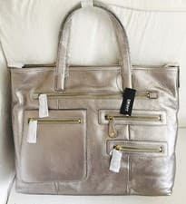 Image of DKNY Ladies PLATINUM POCKET BAG SHOULDER/ HANDBAG Detachable Strap