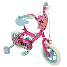 Image of Brand New Barbie Girls Bicycle 12" Wheel Bike Stabilisers Adjustable Kids Bike