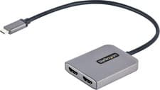 Image of StarTech.com USB-C to Dual HDMI Adapter, USB Type-C Multi-Monitor MST Hub, Dual