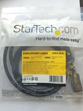 Image of StarTech.com DISPLAYPORT CABLE WITH LATCHES - M/M (1.8m/6ft) Brand New