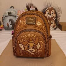 Image of LOUNGEFLY DISNEY's RESCUERS DOWN UNDER MINI BACKPACK NWT